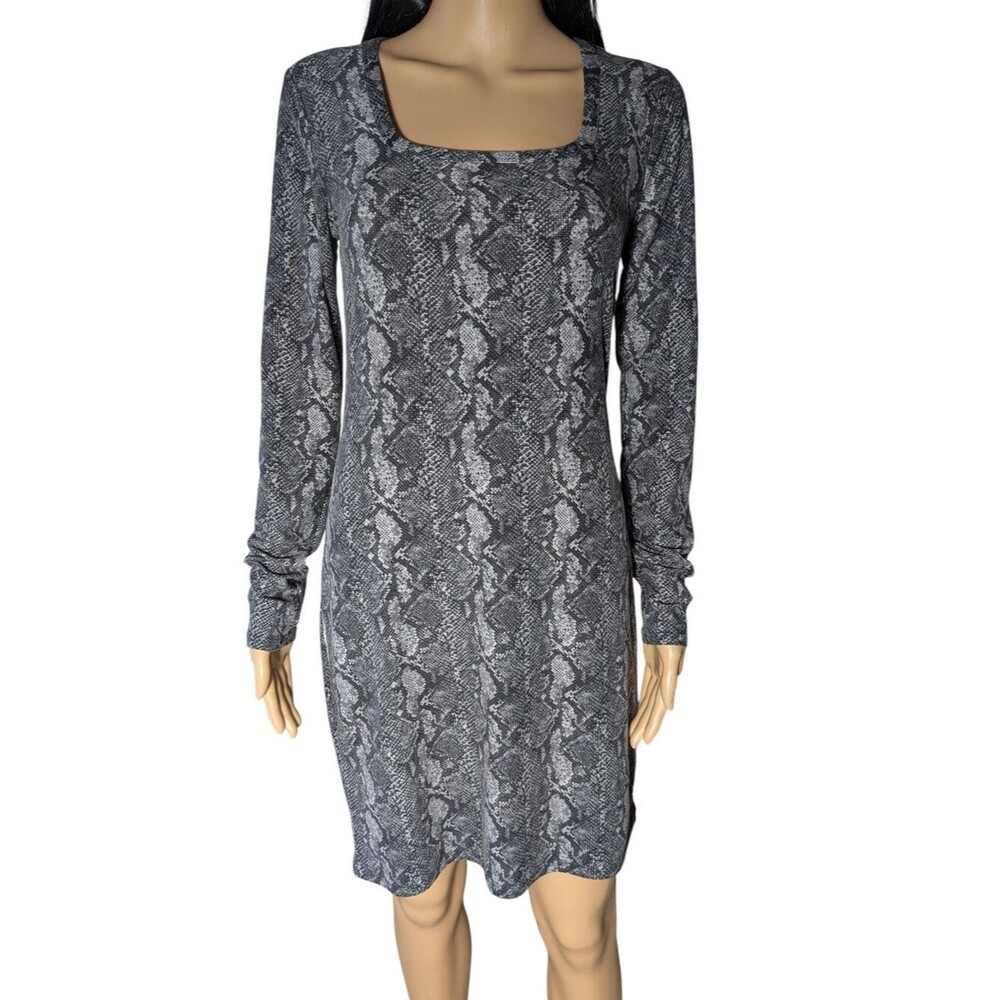 Mudd Snakeskin Print Dress Size Medium